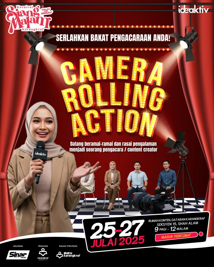 RUMAH KONTEN IDEAKTIV @ KARNIVAL SIANG MALAM KARANGKRAF PAPAR LIFESTYLE MASYARAKAT MASA KINI