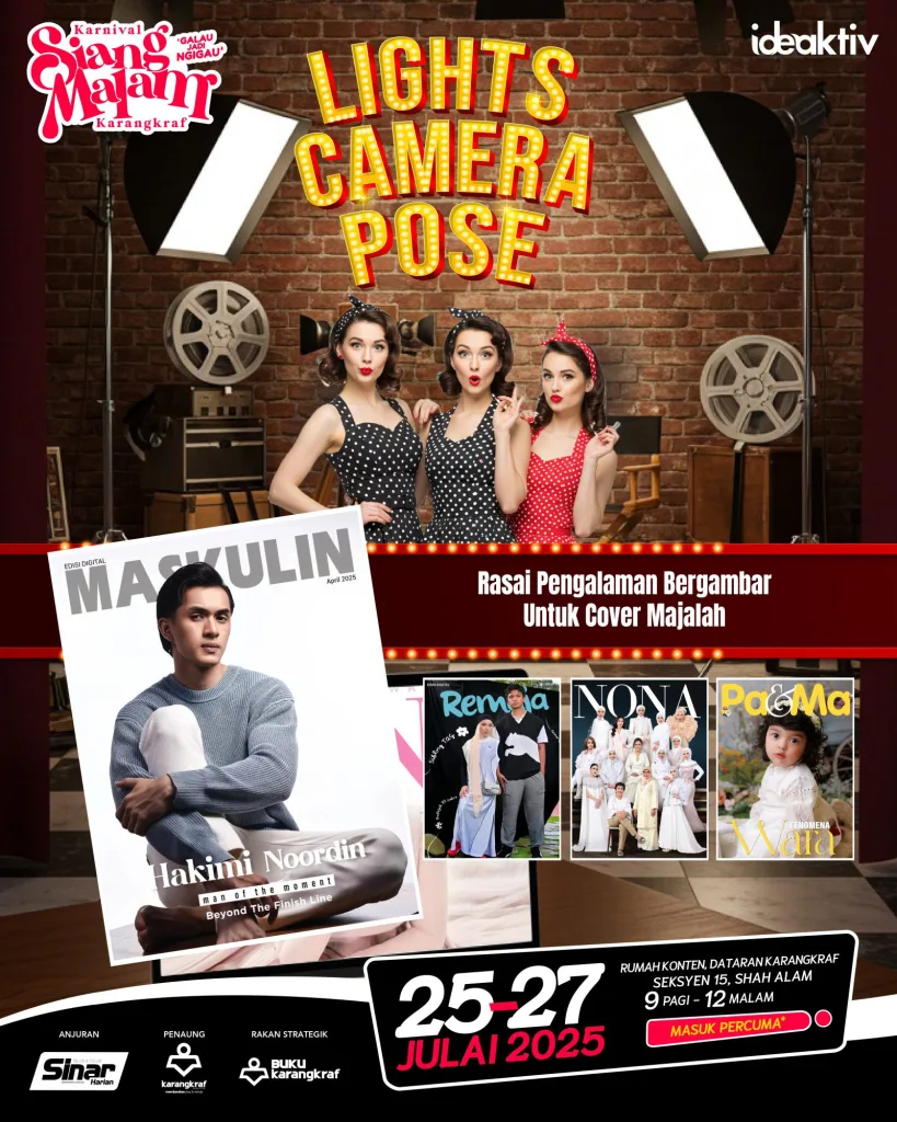 RUMAH KONTEN IDEAKTIV @ KARNIVAL SIANG MALAM KARANGKRAF PAPAR LIFESTYLE MASYARAKAT MASA KINI