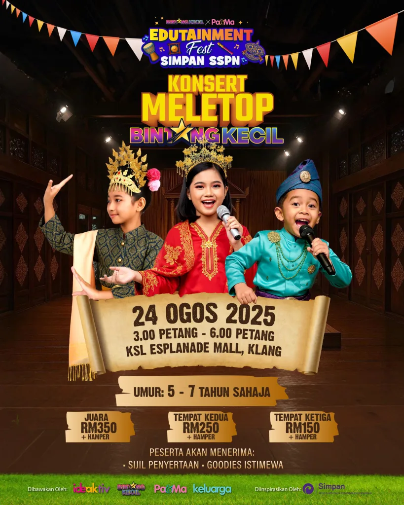 EDUTAINMENT FEST 2025 KEMBALI DENGAN AKTIVITI LEBIH MENERUJAKAN DAN MENYERONOKKAN